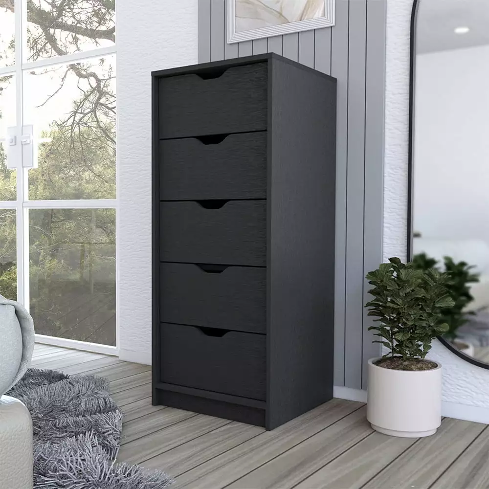 Chic Kamran 5-Drawer Dresser for Bedroom and Living Room - Modern Room Decor