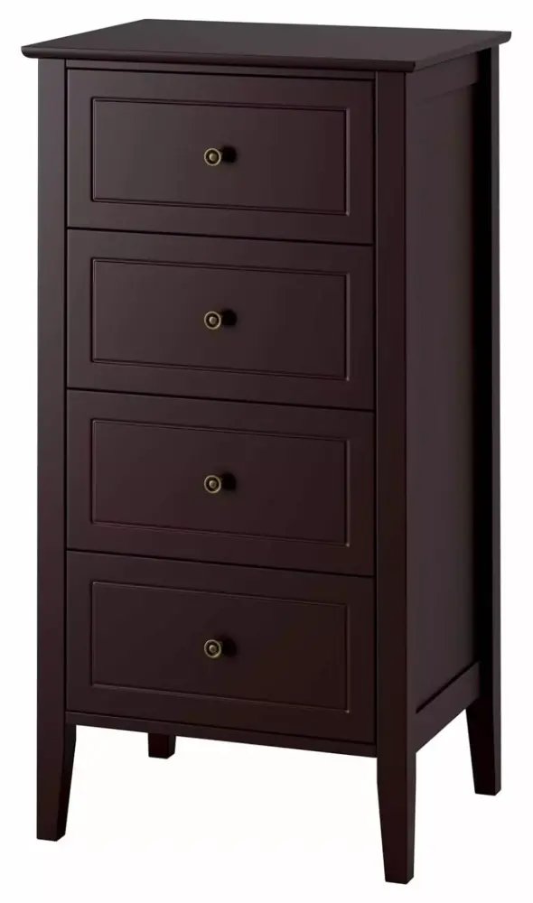YOSITiuu 4 Drawer Antique Wide Chest of Drawers for Living Room and Bathroom