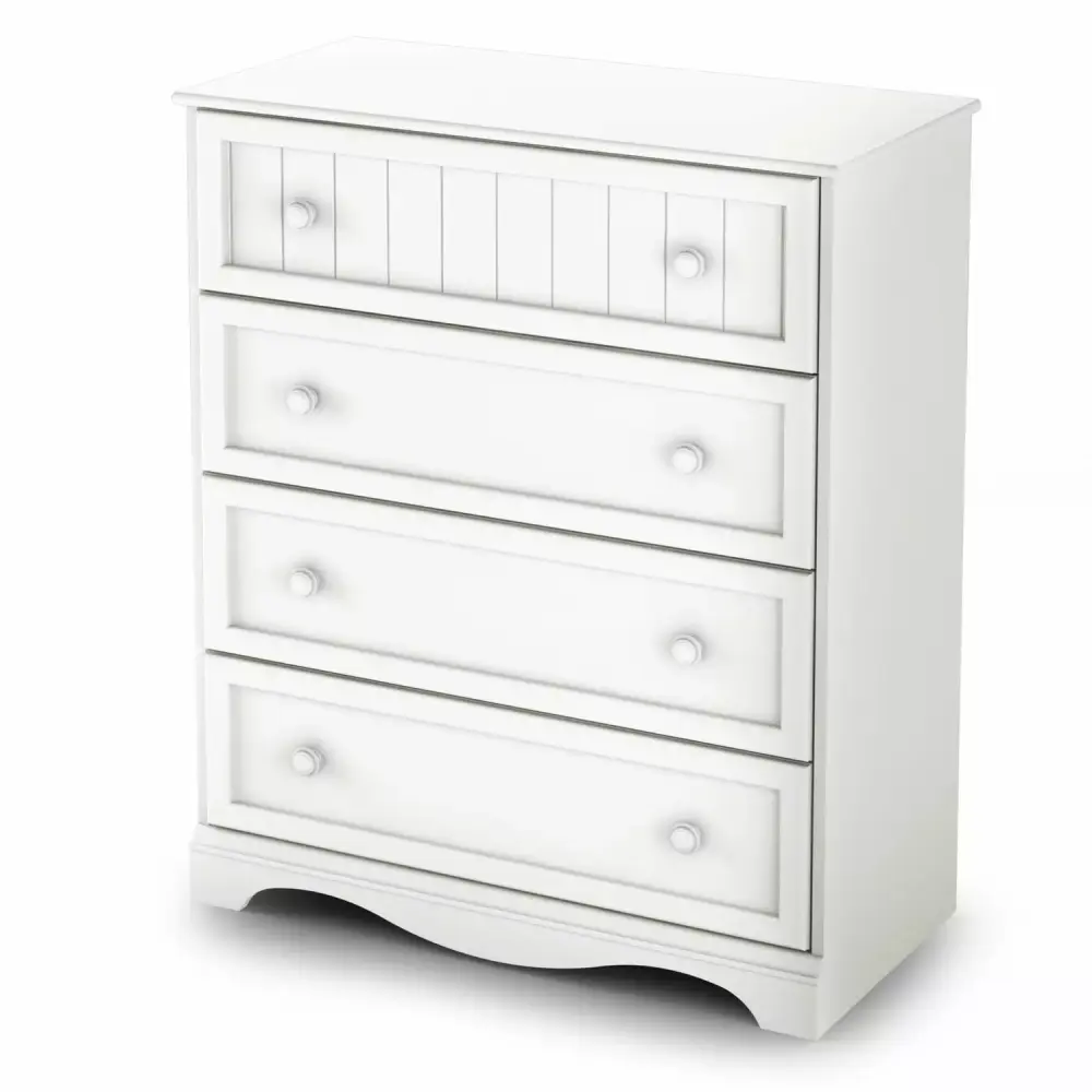Maykoosh Art Deco Dreams 4-Drawer Chest Vintage Style Bedroom Dresser