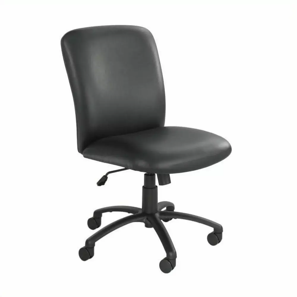 UrbanPro Big and Tall High Back Task Office Chair in Black Vinyl