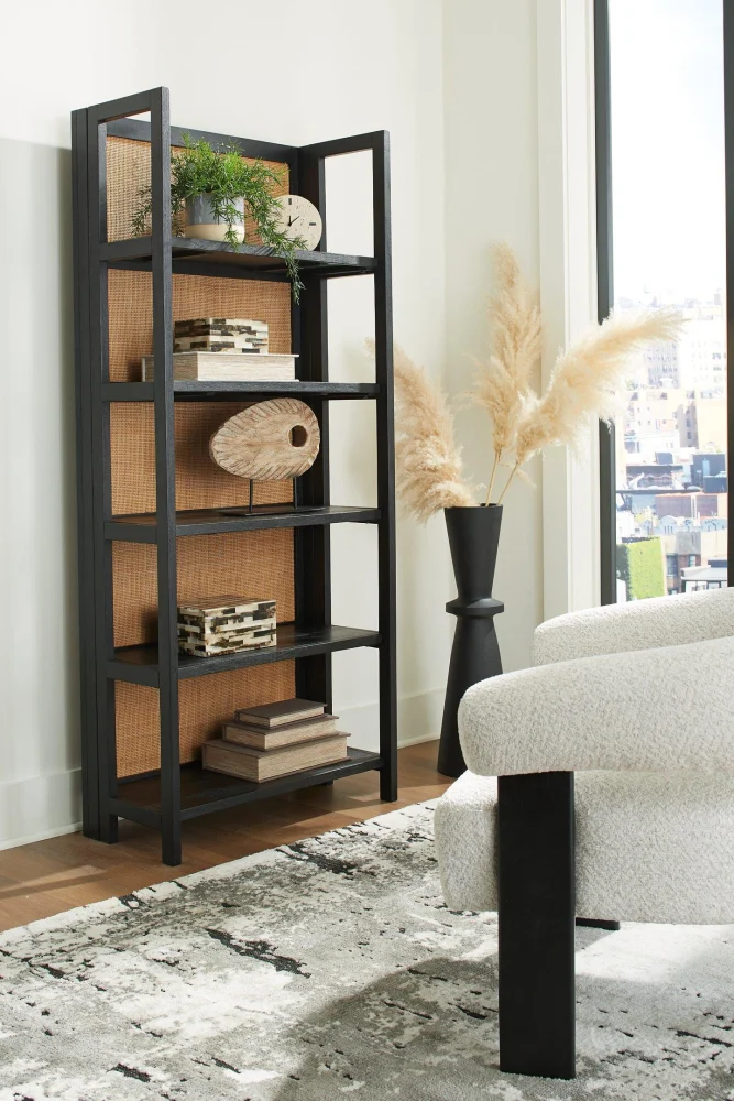 Abyard Bookcase - Modern Bookshelf for Home Office Decor