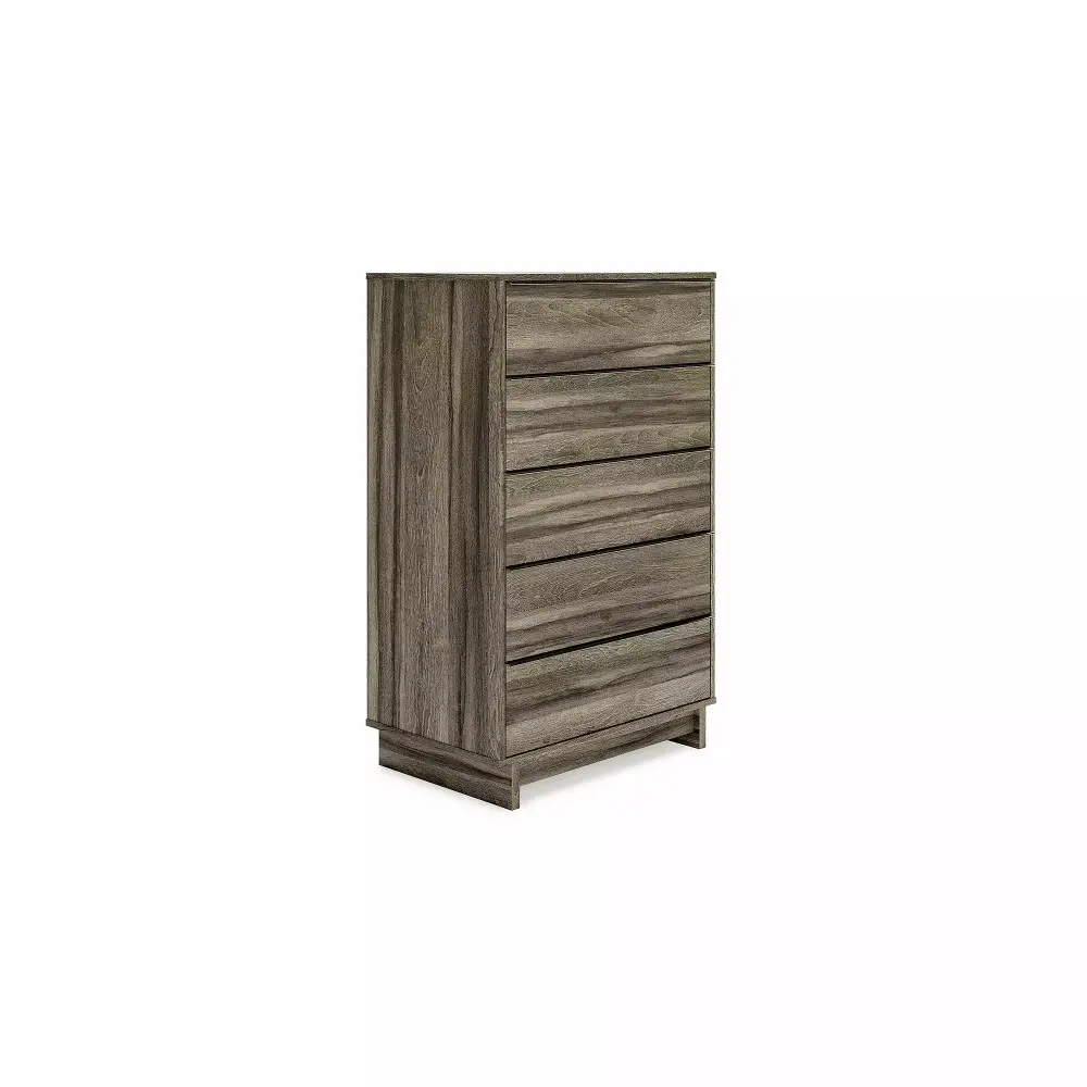 Signature Design by Ashley Casual Shallifer Chest of Drawers in Brown