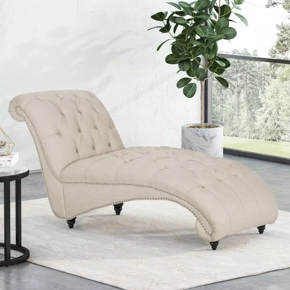 DeeHome CHAISE LOUNGE Modern Comfortable Lounge Chair for Living Room