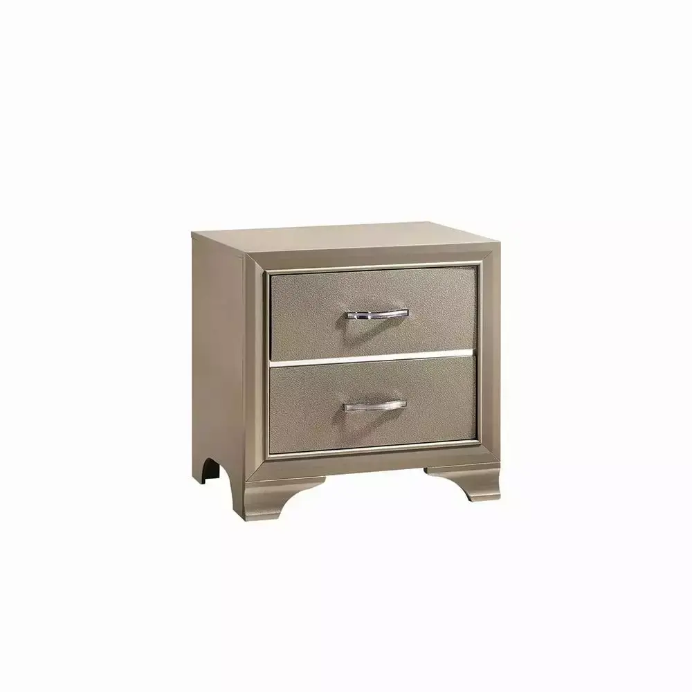 Coaster 205292-CO 26.00 X 16.50 X 27.00H Champagne Nightstand