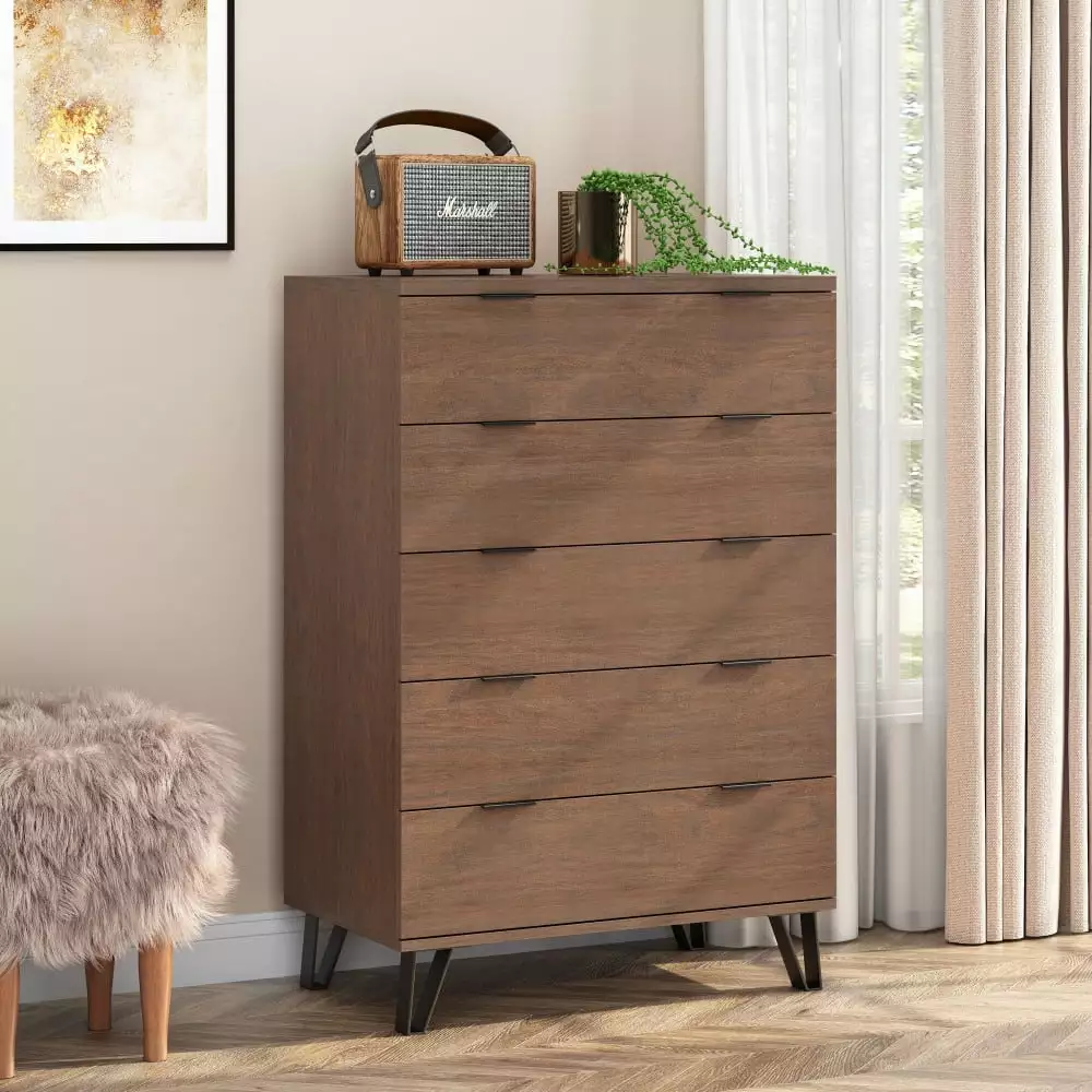 5 Drawer Wide Chest