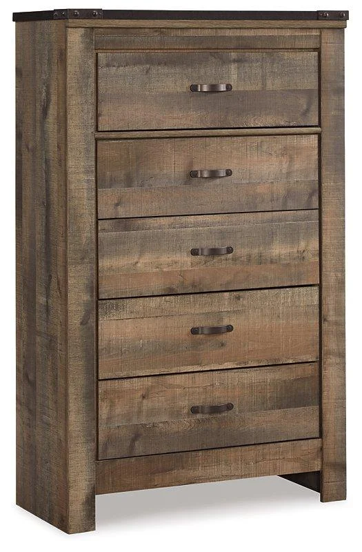Trinell Youth Chest of Drawers for Kids Room Organization