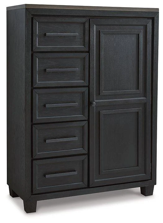 Foyland Space-Saving Door Chest for Bedroom or Entryway Storage