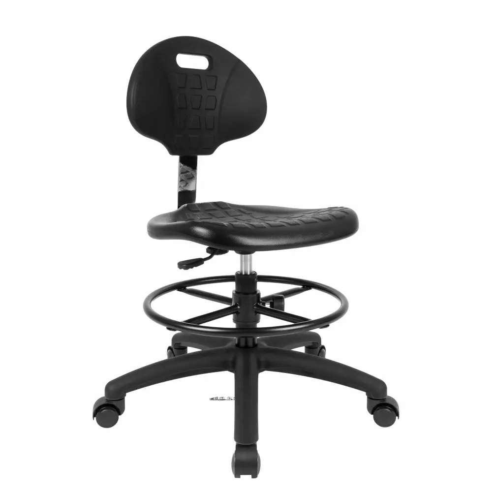 TAKE UR SEAT Cleanroom Ergonomic ESD Chair with Tilt Lumbar and Seat Depth Adjustment