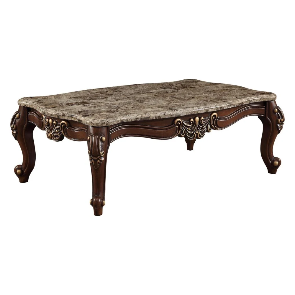 Acme Furniture Mehadi Walnut Coffee Table 81695 - Living Room Center Table