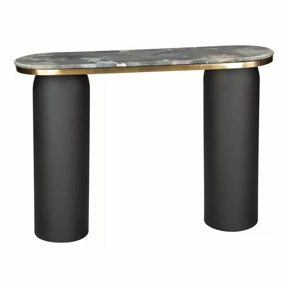 Luxor Console Table Multicolor Contemporary Living Room Entryway Table
