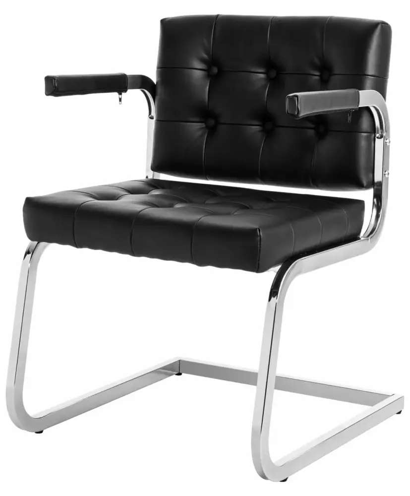 BULYAXIA Conference Room Chair Office Guest Chair Reception Chair Sled Base