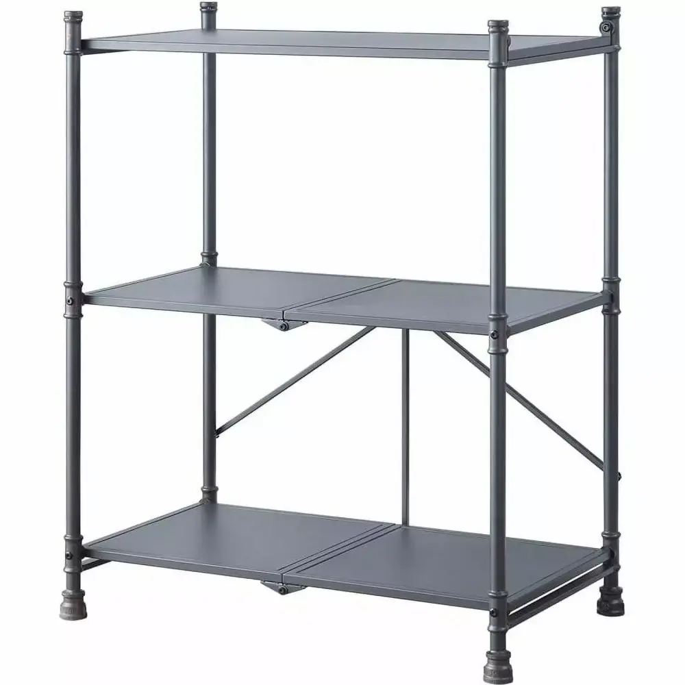 Bowery Hill Contemporary Console Table in Dark Bronze Hand-Brushed Finish - Elegant Entryway Table