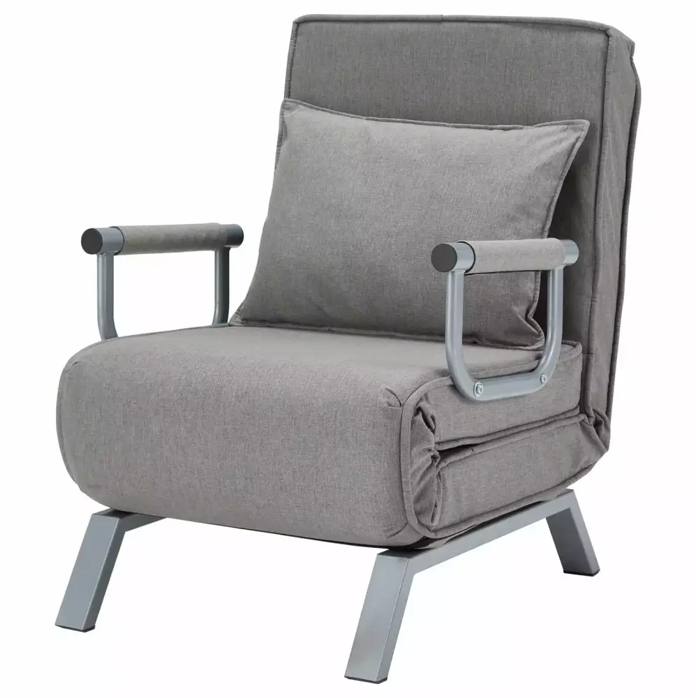 CodYinFI Convertible Sofa Bed Sleeper Chair Tri-fold Upholstered Armchair with Adjustable Backrest