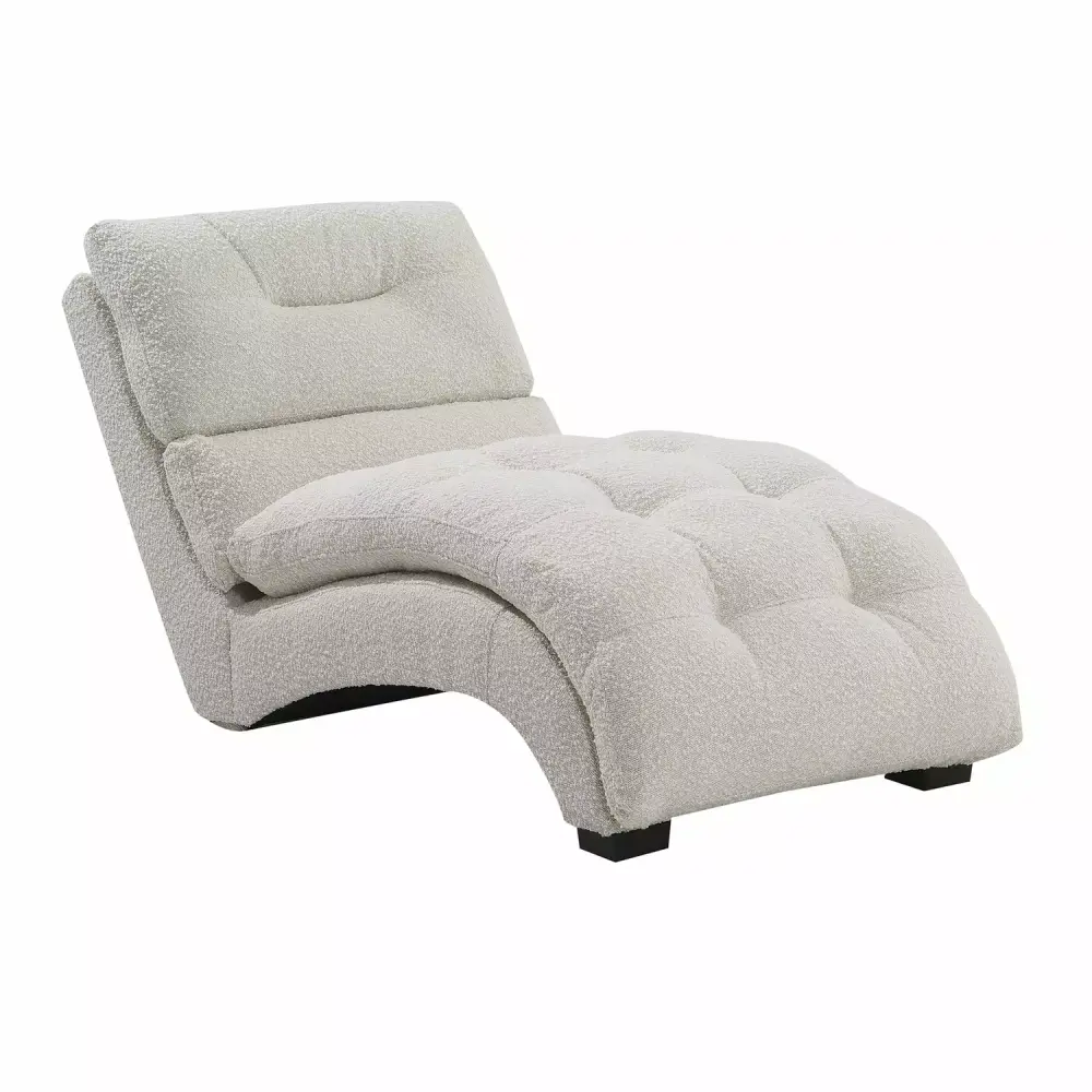 Picket House Furnishings Nicky Chaise in Culp Bloke Cotton Comfortable and Durable