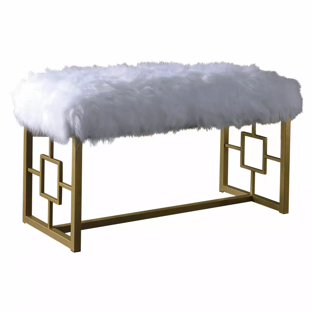 ACME Bagley II Bench in Gold