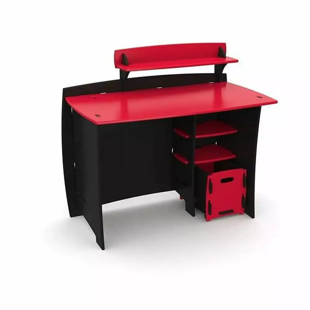 Kids Complete Desk System Set Red
