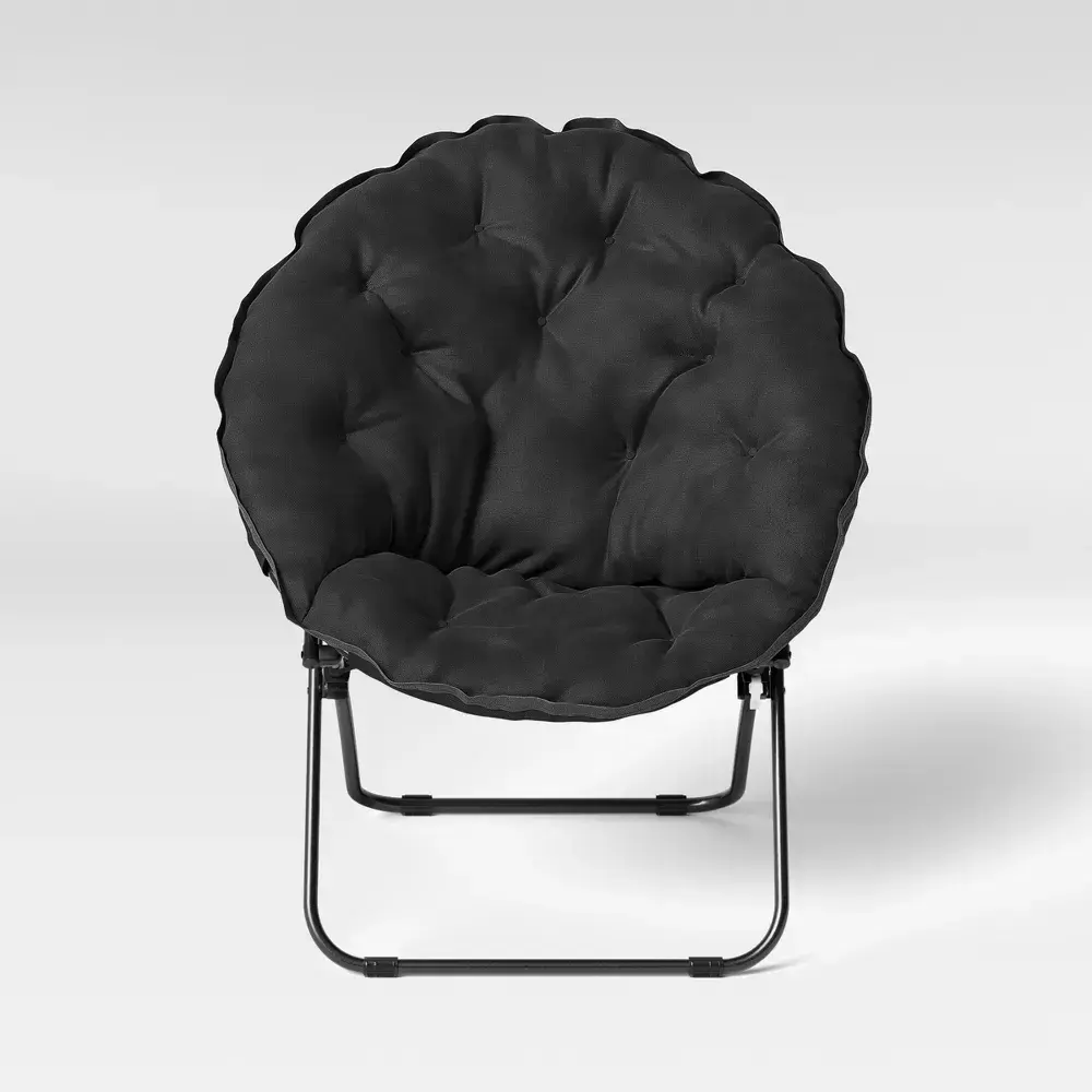 Ergonomic Dormitory Chair for Comfortable Study and Work Black