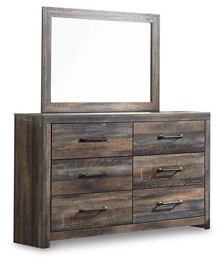 Drystan Dresser and Mirror Set - Complete Bedroom Furniture Combo