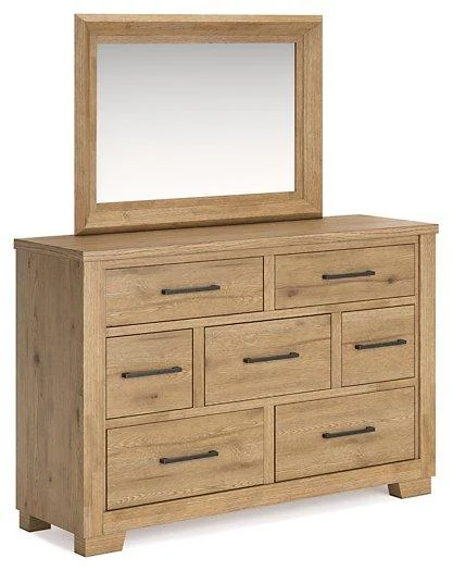 Galliden Dresser and Mirror Set for Complete Bedroom Decor