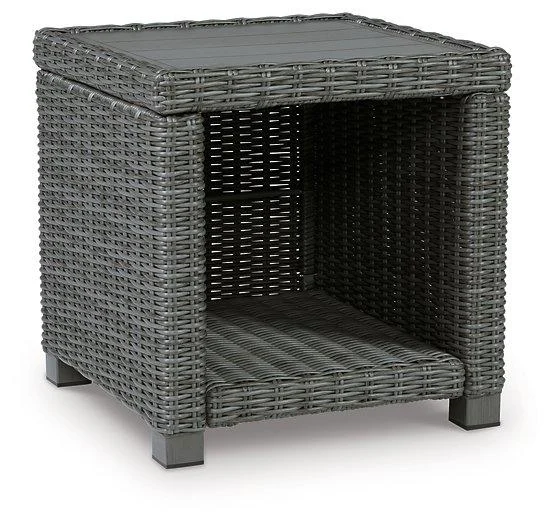 Elite Park Outdoor End Table - Compact Side Table for Patio Furniture