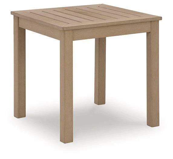 Hallow Creek Outdoor End Table Side Table for Patio Garden Furniture