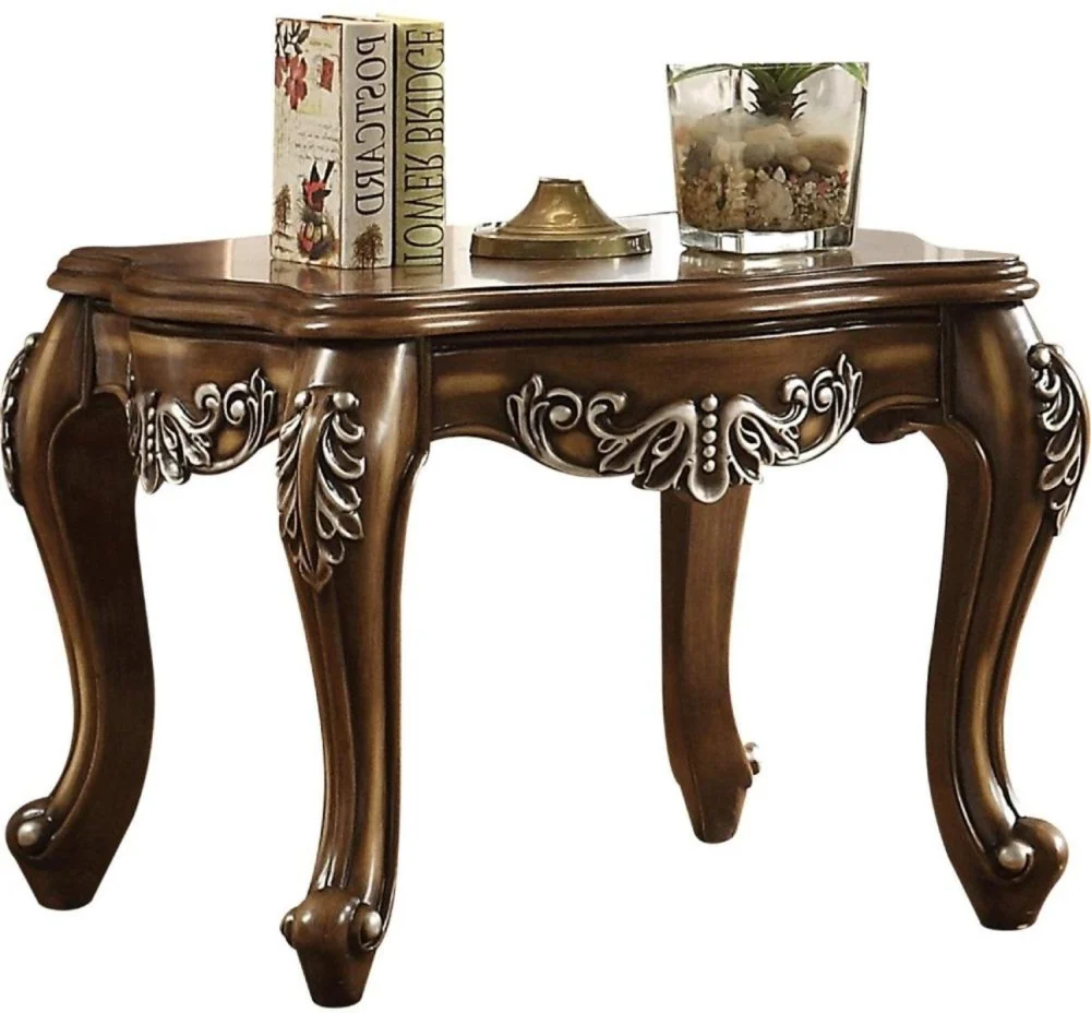 Acme Furniture Latisha Antique Oak End Table 82117 - Living Room Side Table