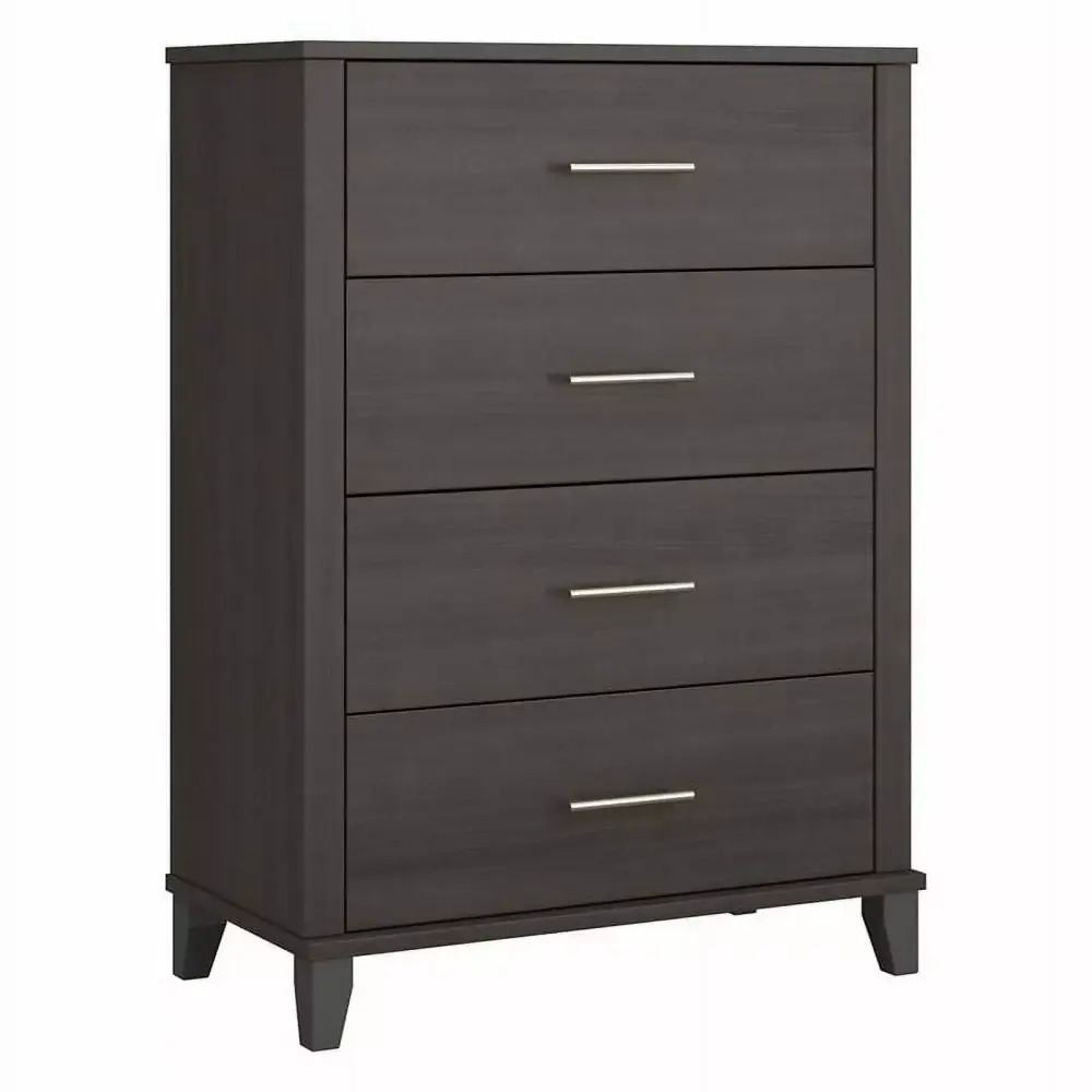 Pemberly Row Chest of Drawers in Storm Gray - Engineered Wood Dresser