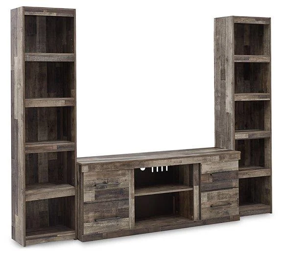 Derekson 3-Piece Entertainment Center TV Stand with Storage