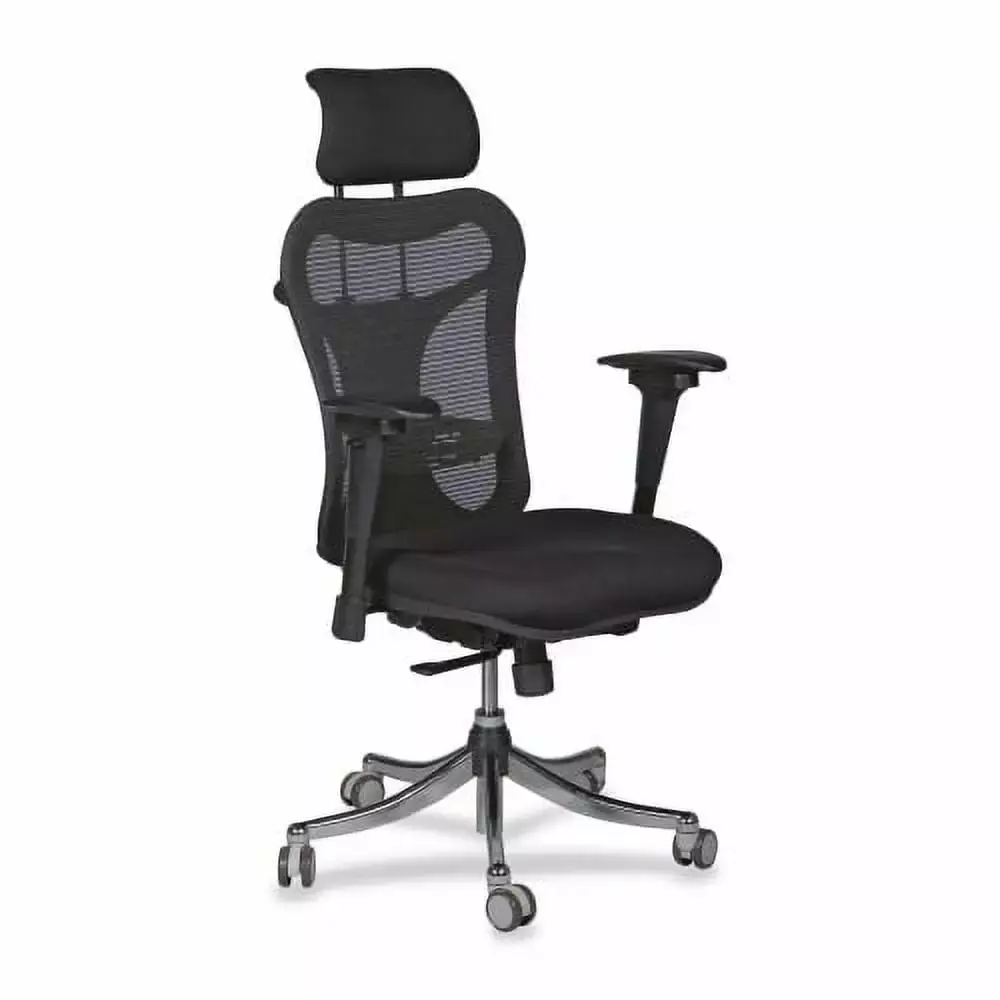 MooreCo Ergo Ex Ergonomic Office Chair Black Seat 5-star Base Adjustable