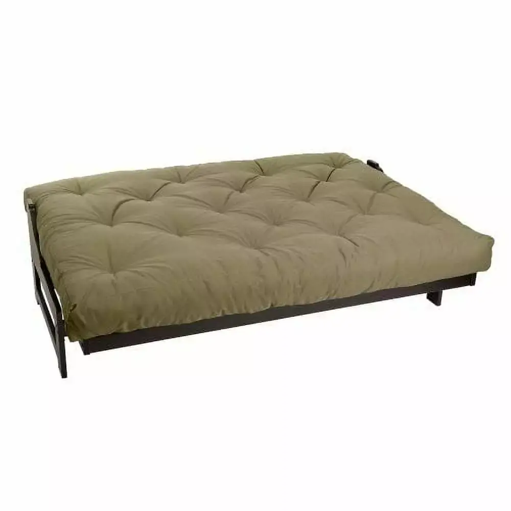 Mozaic Full Size 10-Inch Futon Mattress Khaki