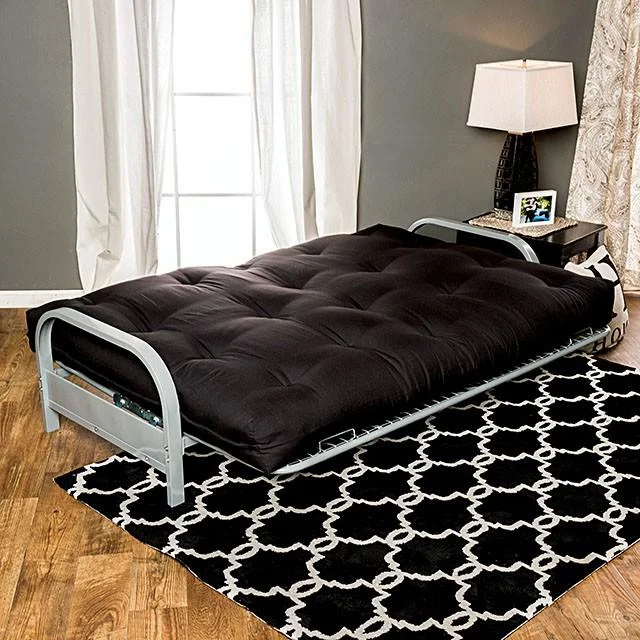KNOX Black 8 Inch Futon Mattress for Convertible Sofas