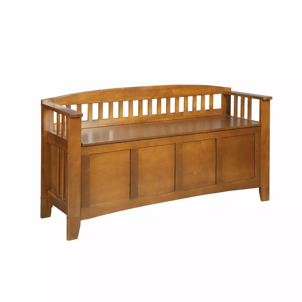 Gun Storage Bench with Secure Hidden Compartment for Firearms