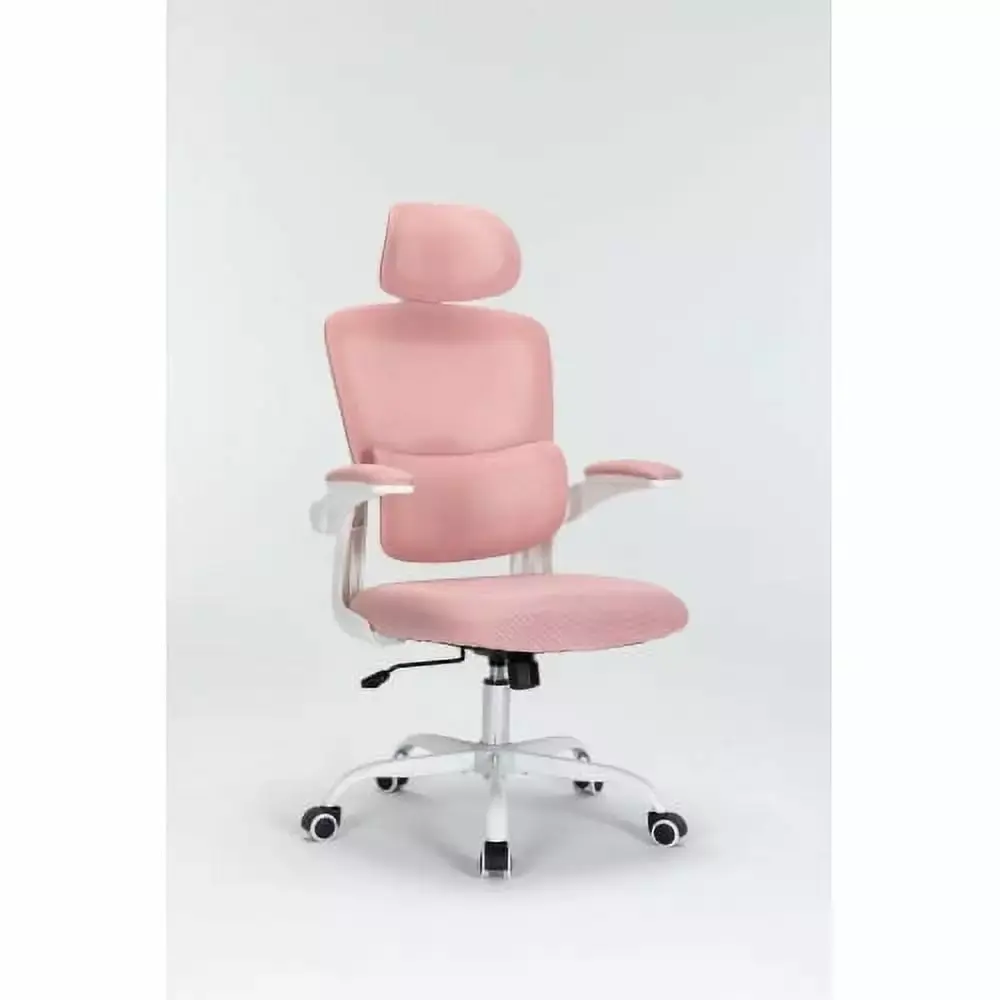 CoSoTower Ergonomic Mesh Office Chair with 3D Lumbar Support Flip-Up Arms High Back Desk Chair