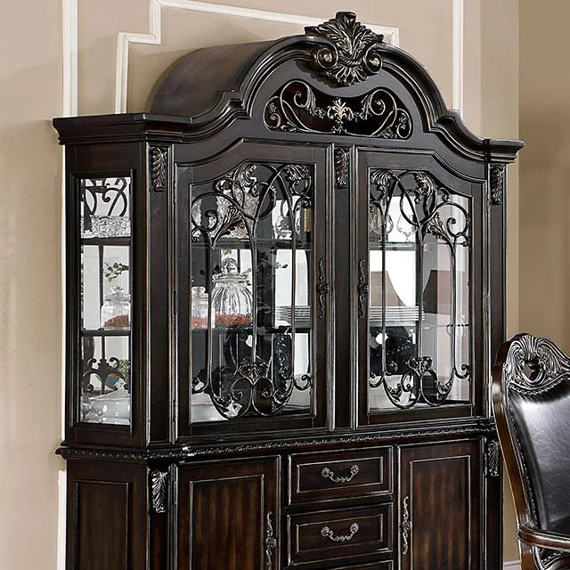 LOMBARDY Stylish Hutch and Buffet for Dining Room