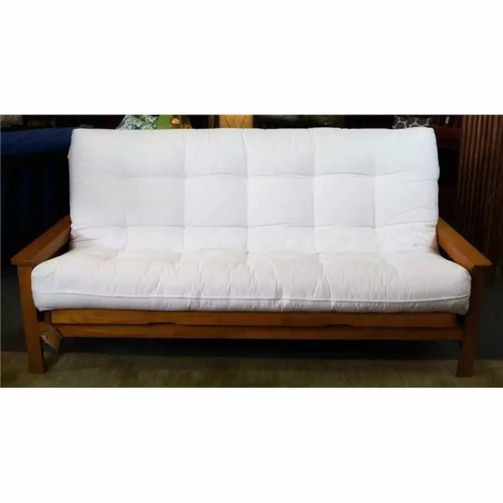 Naturally Sleeping King Size Deluxe Wool Futon Mattress Only