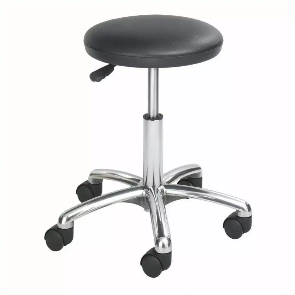 Pemberly Row Economy Black Lab Stool for Office or Laboratory