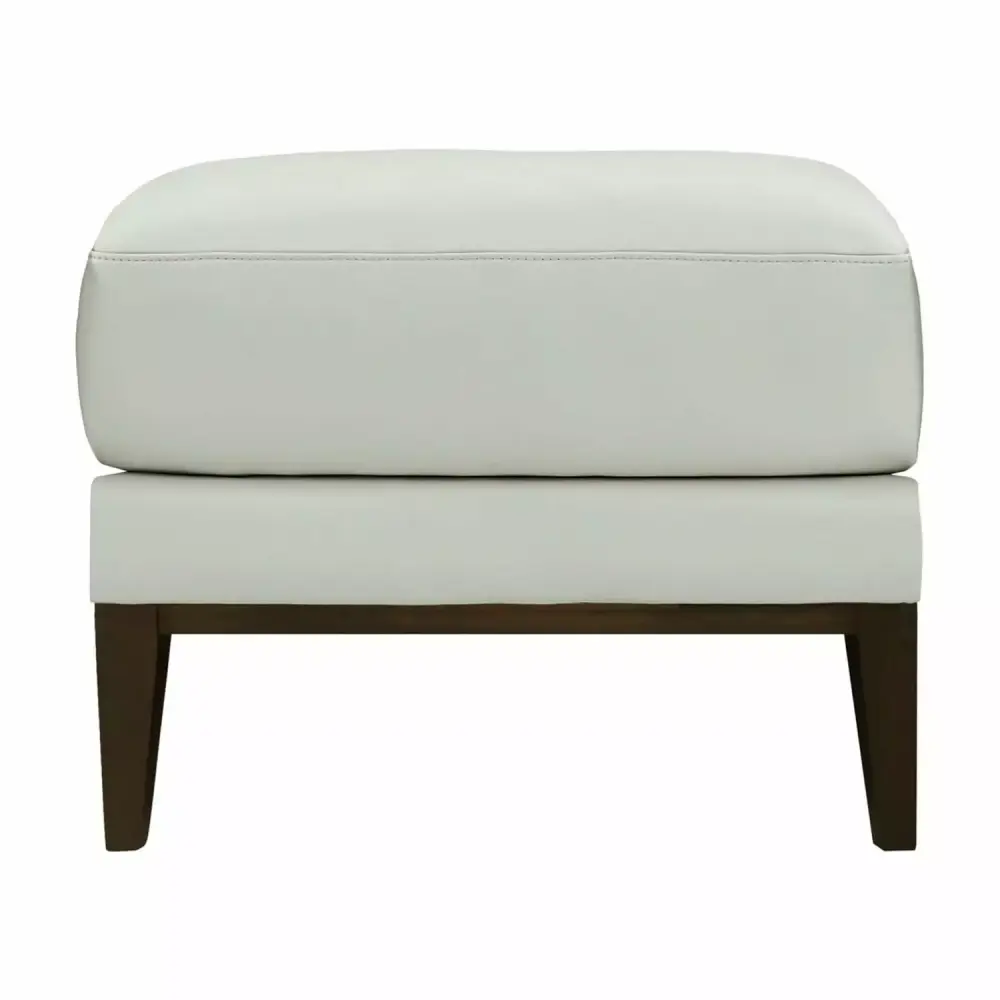 GTR Leather Rio Top Grain Ottoman - Luxurious Leather Footrest Stool