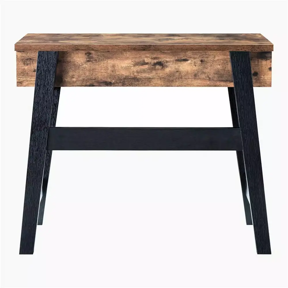 Bowery Hill Modern Wood Lift-Top Console Table in Brown - Functional Entryway Storage Table