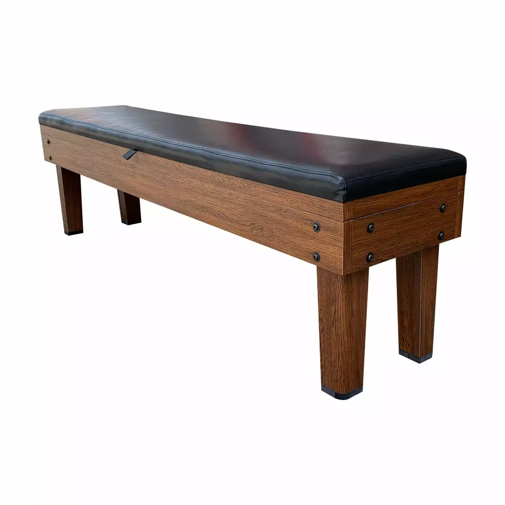 RACK Tuscany 6-Foot Storage Bench in Brown