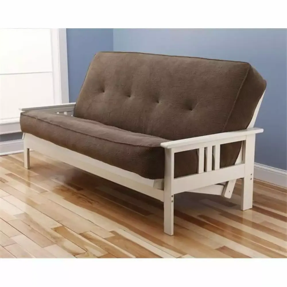 Monterey Frame Marmont Mocha Mattress in Light Brown - Comfortable Futon Bed