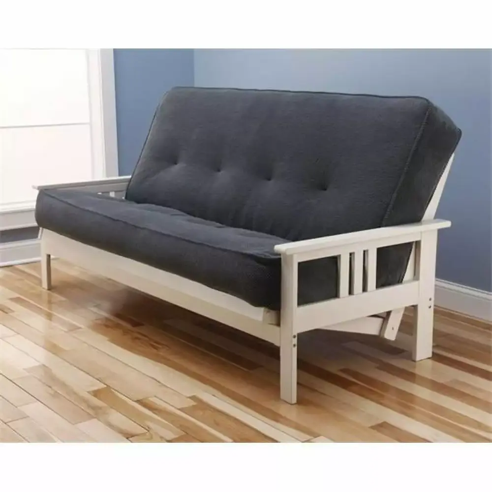 Monterey Frame Marmont Thunder Mattress in Blue - Comfortable Futon Bed