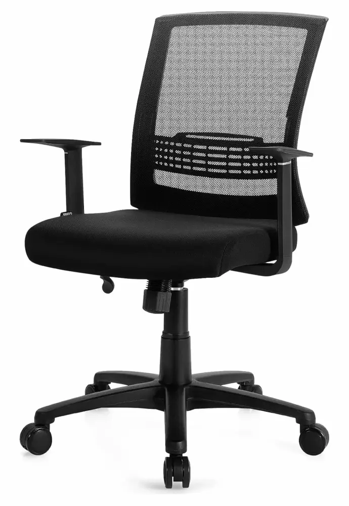 Exlonjet Ergonomic Mesh Office Chair with Adjustable Lumbar Support and Swivel Task Chair