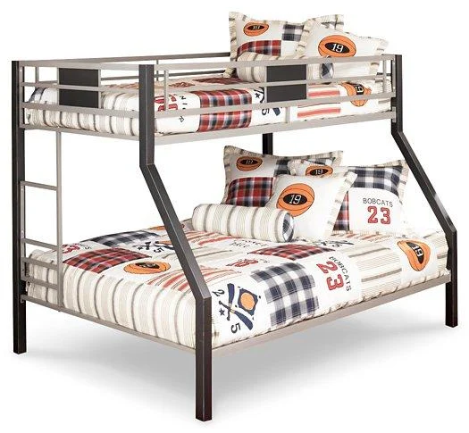 Dinsmore Youth Bunk Bed Space Saving Metal Bunk Bed for Kids Room