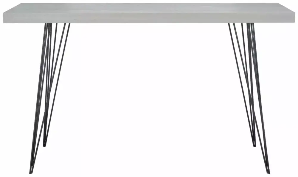 Safavieh Wolcott Retro Mid Century Lacquer Console - Vintage Entryway Table