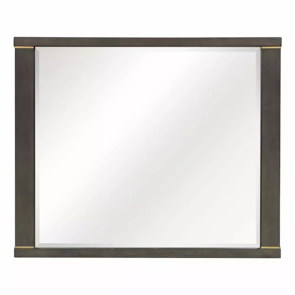 Scarlett Gatherion Elegant Modern Profile Dresser with Gold Accenting for Bedroom