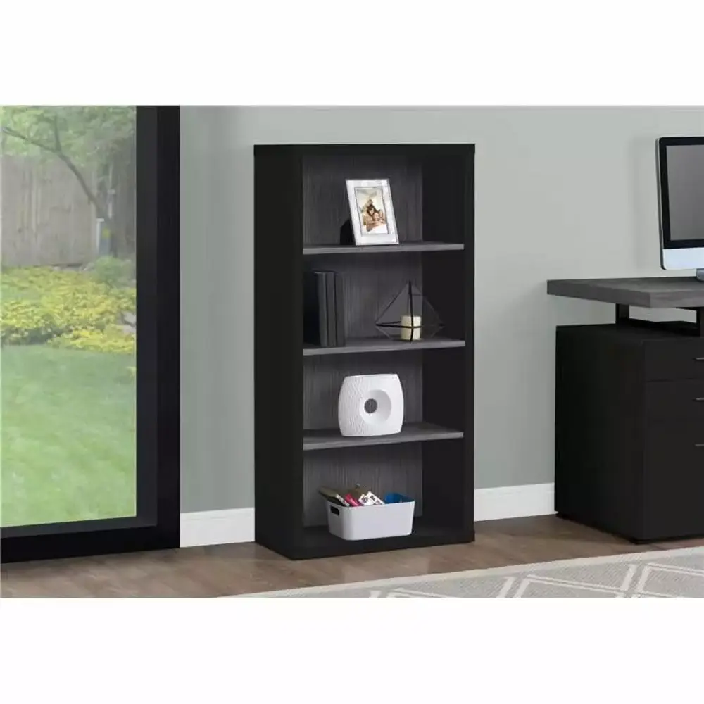 44 Inch Taupe Console Table with Storage for Entryway or Living Room