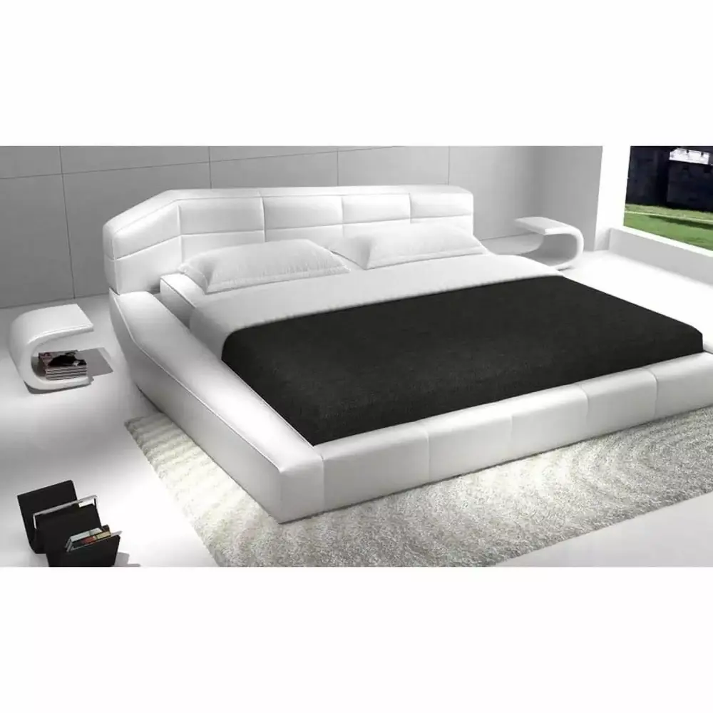 Dream Modern 3-Piece Bedroom Set in White King Size