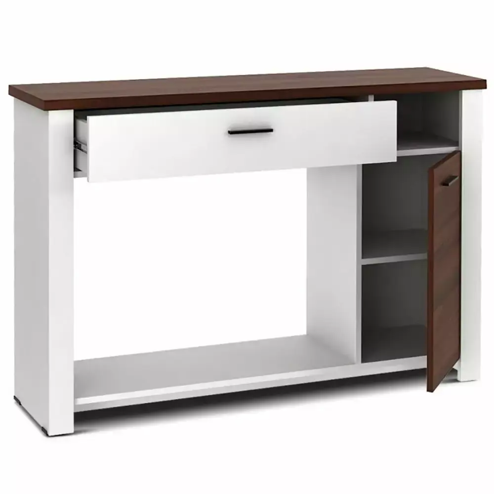 Kadyn Console Desk Table Console Table Entryway Table Side Table Display Table 48 Inch Console Table with Drawer and Cabinet