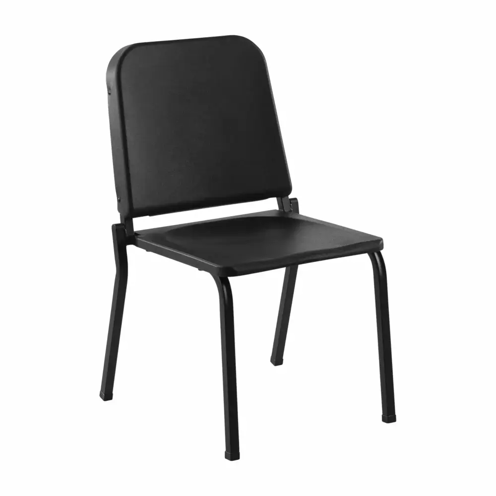 National Public Seating NPS 8200 Series Melody Music Chair Black 16H Seat
