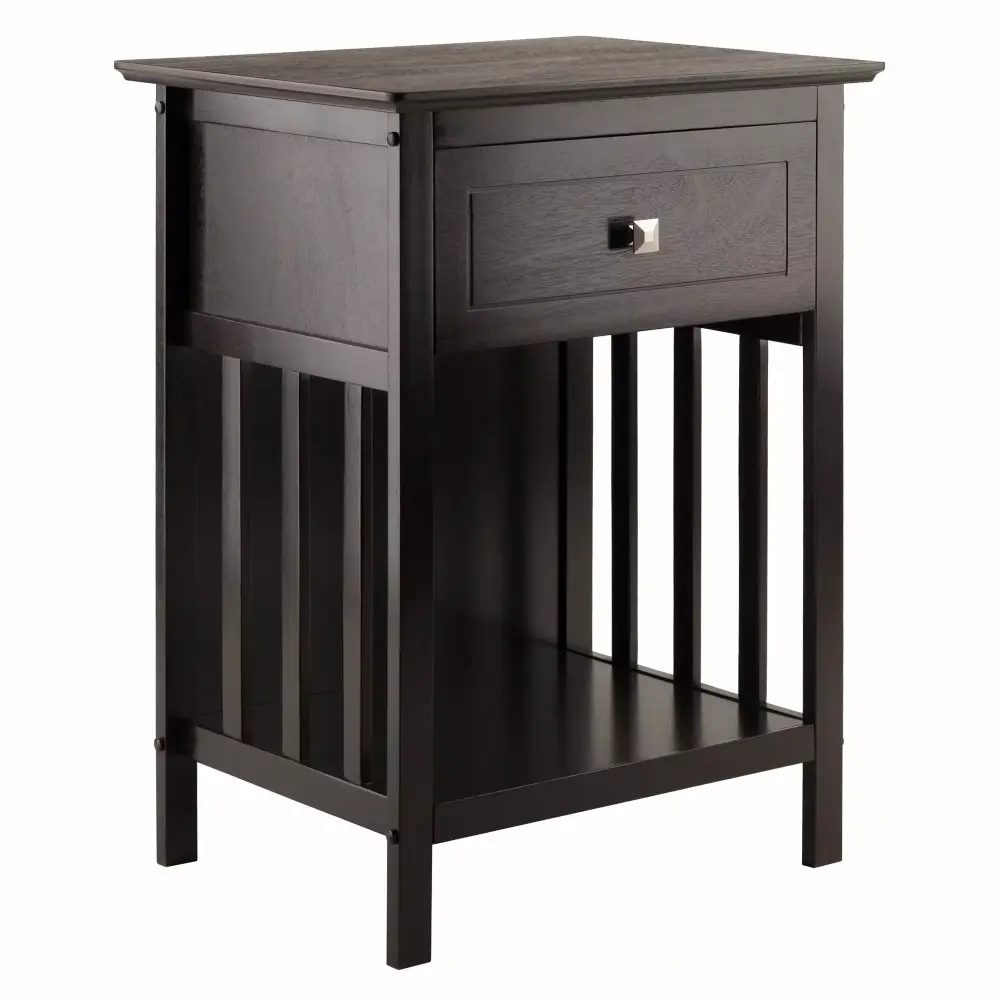 Ergode Marcel Accent Table Nightstand Coffee Table for Living Room Bedroom